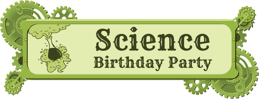 Science Birthday Button