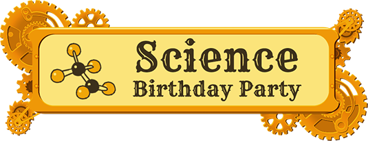 Science Birthday Button